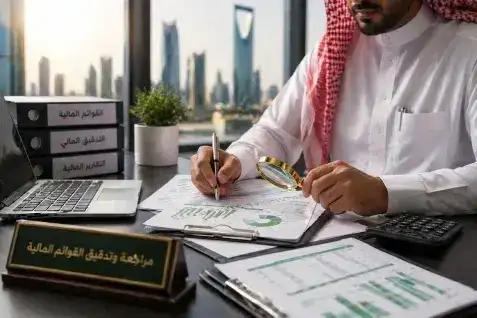 مراجعة وتدقيق القوائم المالية